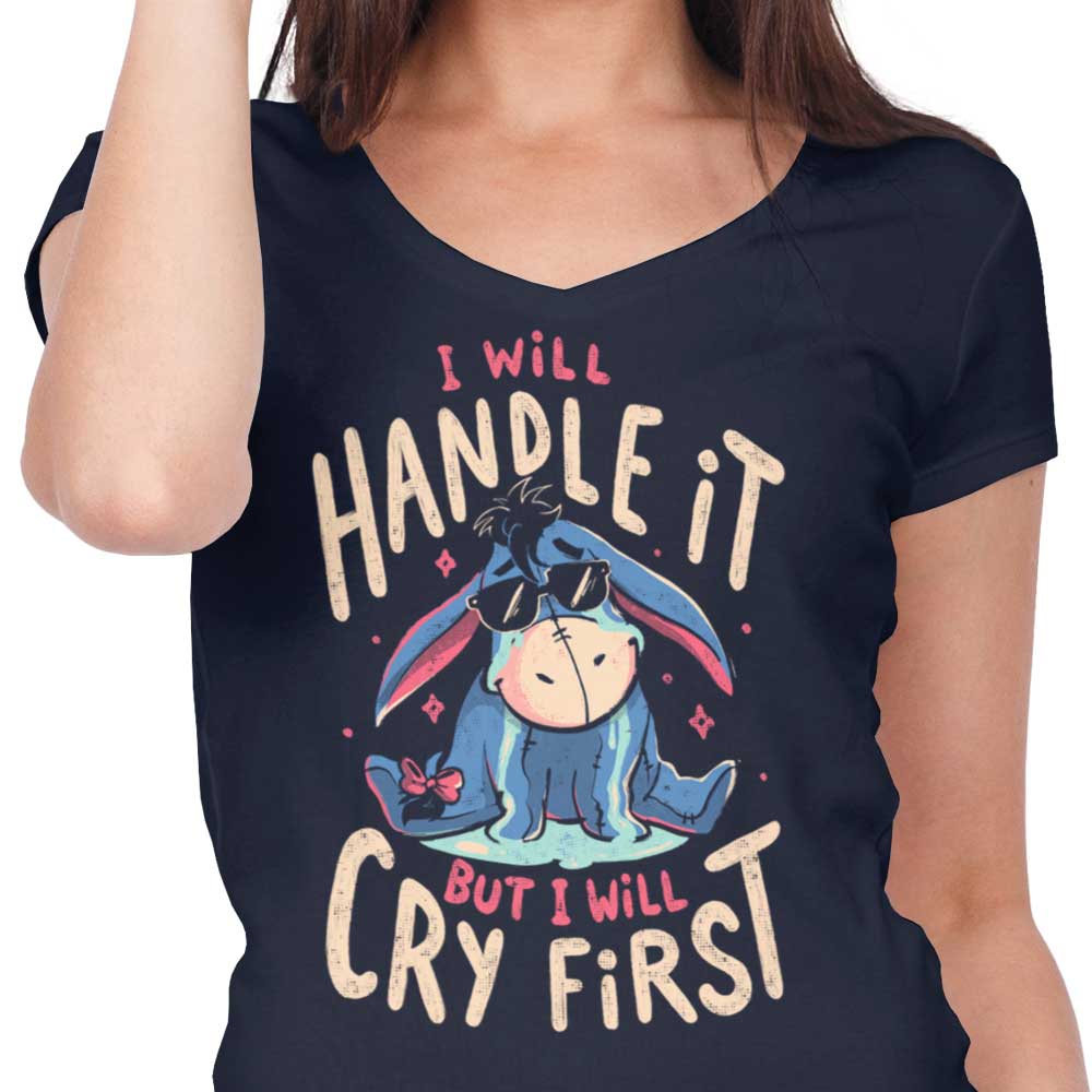 I Will Handle It - Women's V-Neck