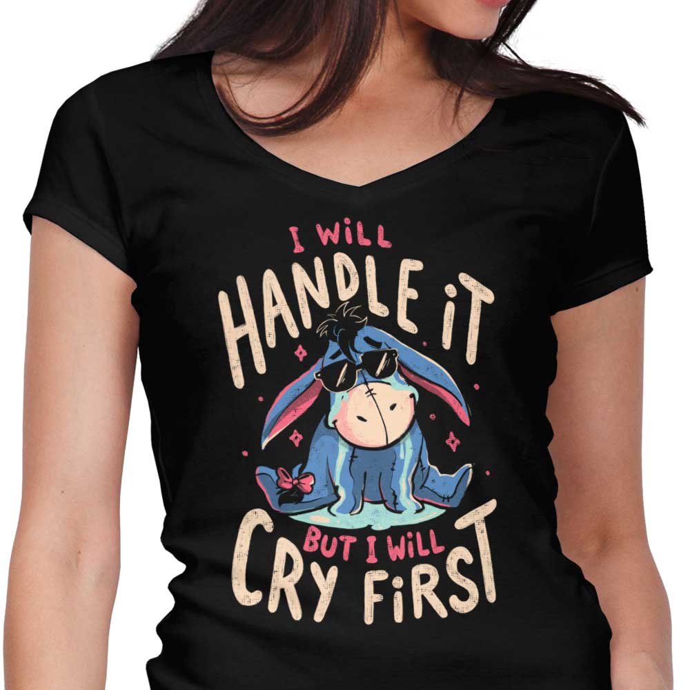 I Will Handle It - Women's V-Neck