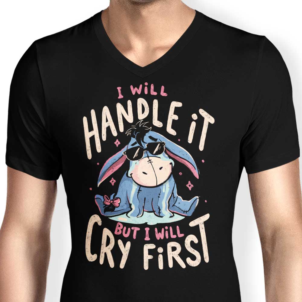 I Will Handle It - Men's V-Neck