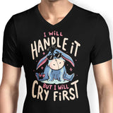 I Will Handle It - Men's V-Neck