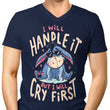I Will Handle It - Men's V-Neck