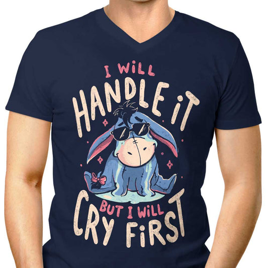 I Will Handle It - Men's V-Neck