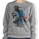 Ice Warrior Sumi-e - Sweatshirt
