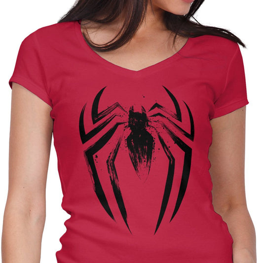 Iconic Spider - Women's V-Neck