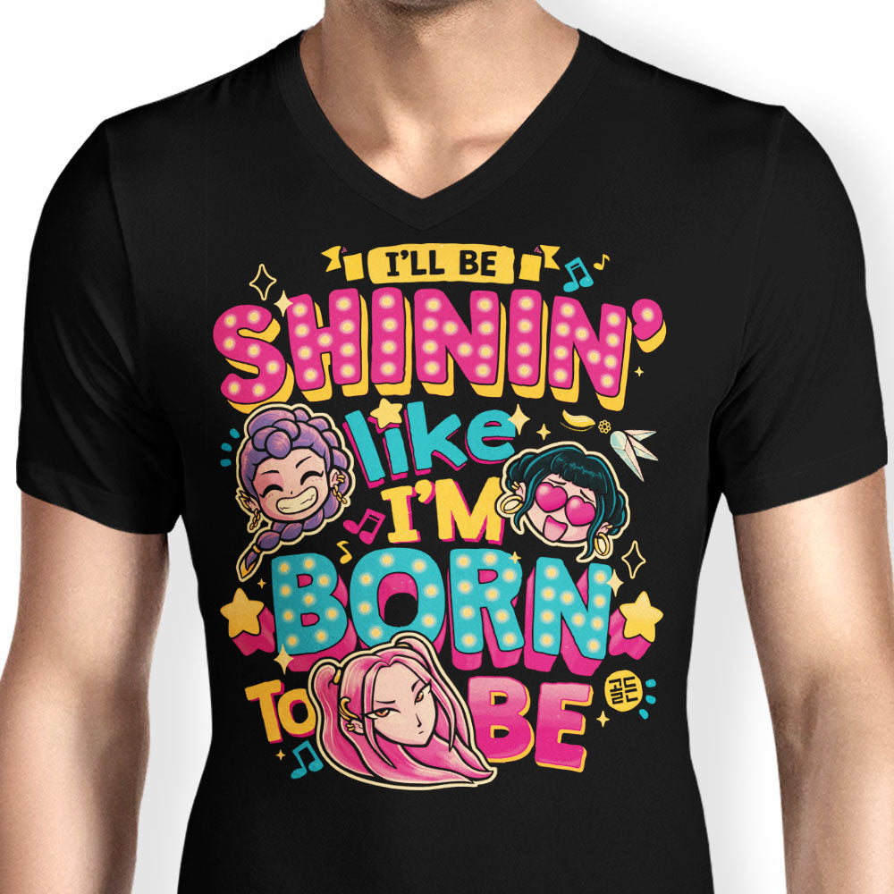 I'll Be Shinin' - Men's V-Neck