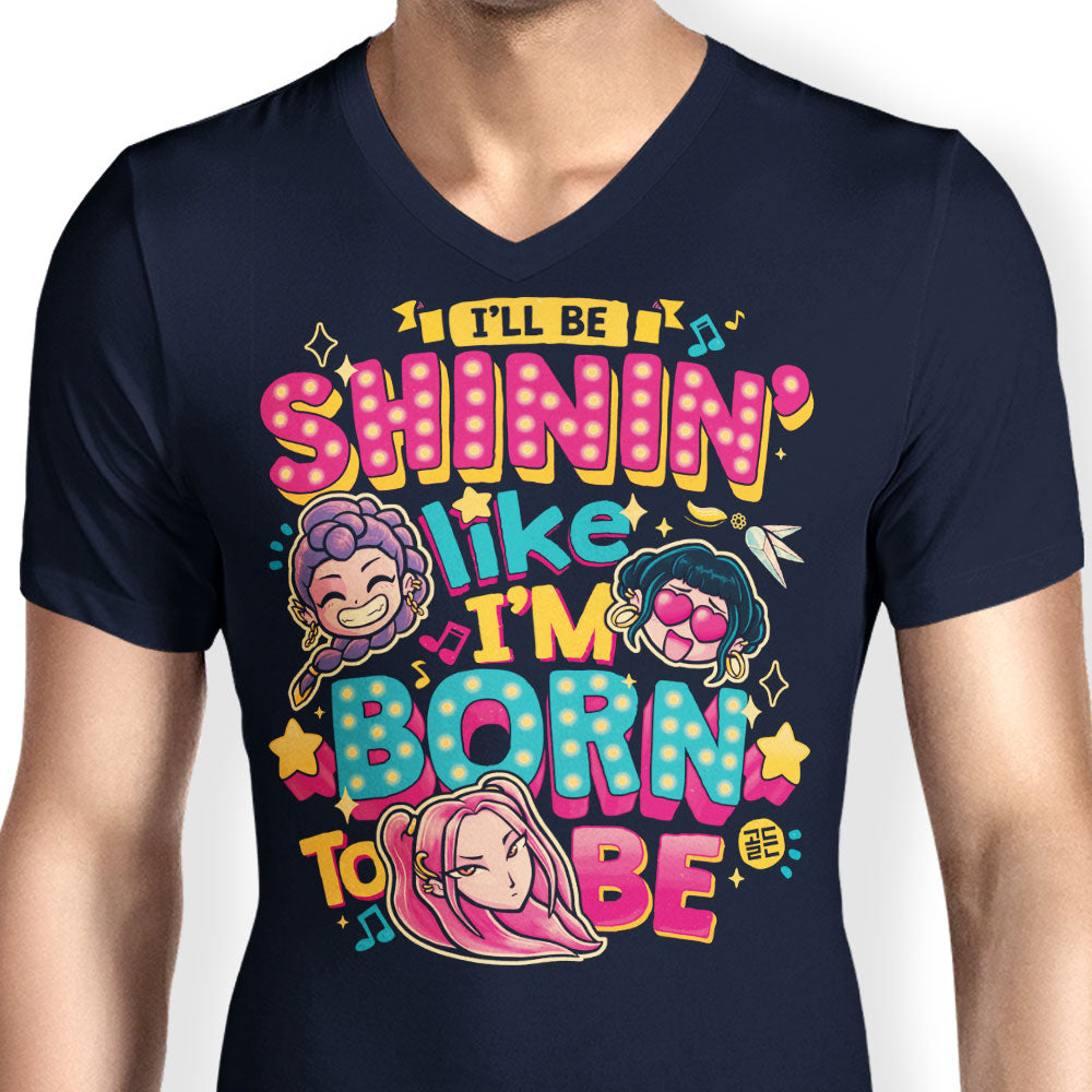 I'll Be Shinin' - Men's V-Neck