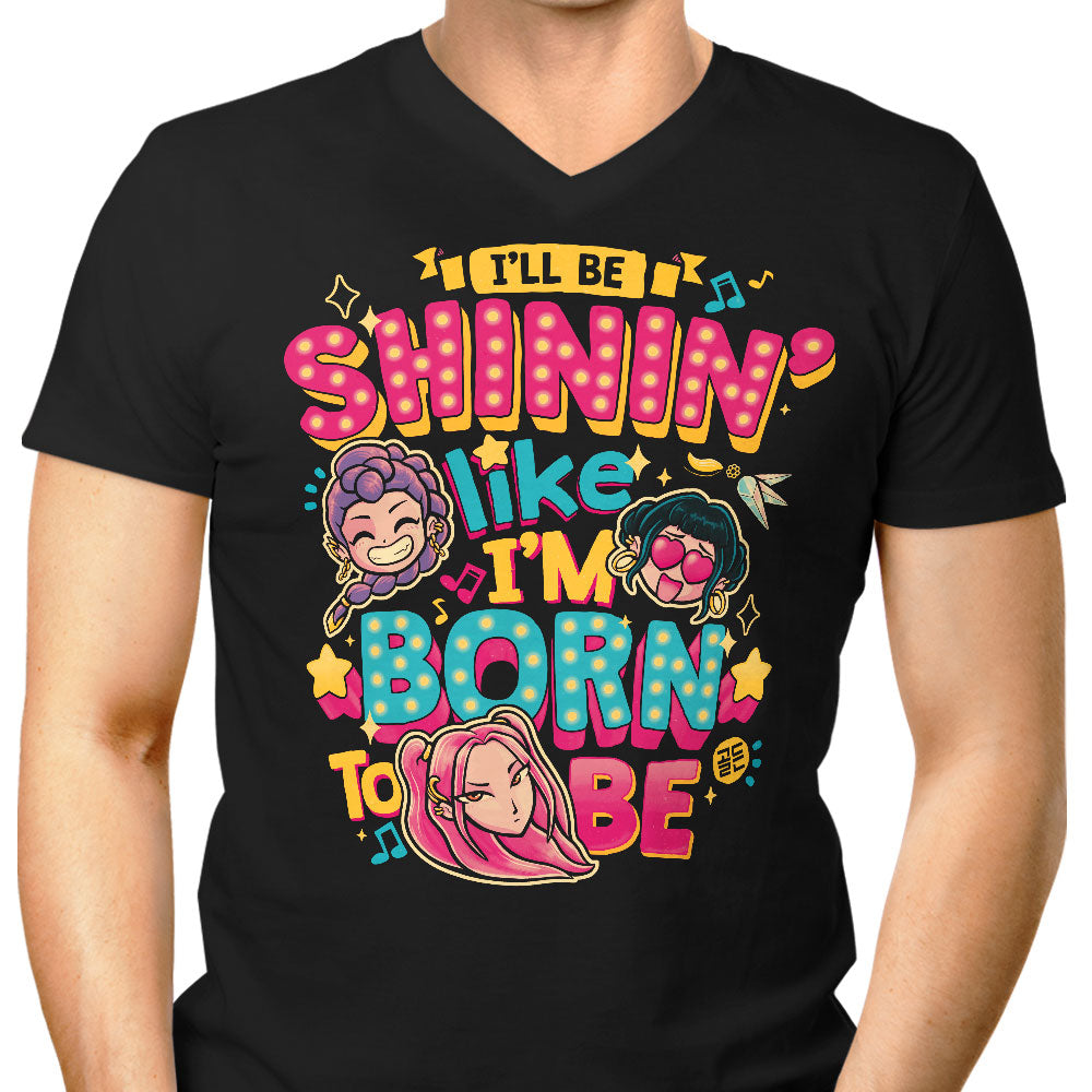 I'll Be Shinin' - Men's V-Neck