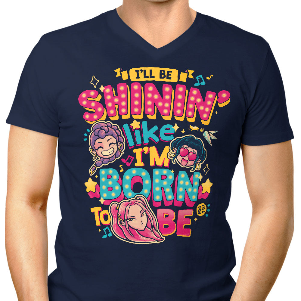 I'll Be Shinin' - Men's V-Neck