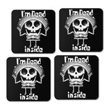 I'm Dead Inside - Coasters