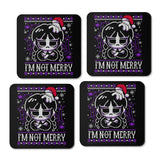 I'm Not Merry - Coasters