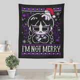 I'm Not Merry - Wall Tapestry
