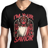 I'm Your Savior - Men's V-Neck