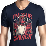 I'm Your Savior - Men's V-Neck