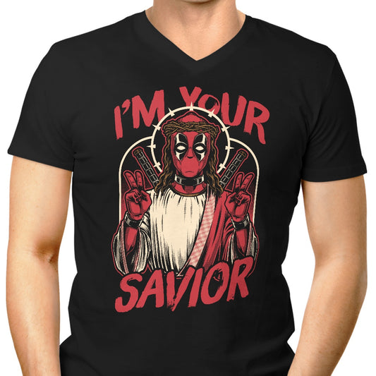 I'm Your Savior - Men's V-Neck