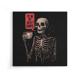 In My Best Shape - Canvas Print