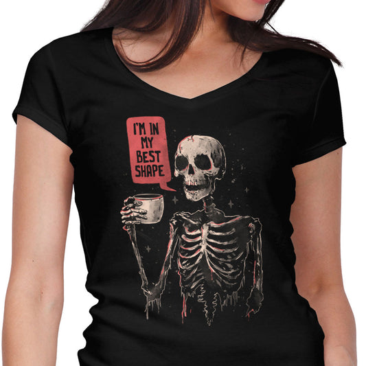 In My Best Shape - Women's V-Neck