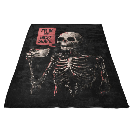 In My Best Shape - Fleece Blanket