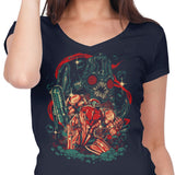 In the Depths - Women's V-Neck