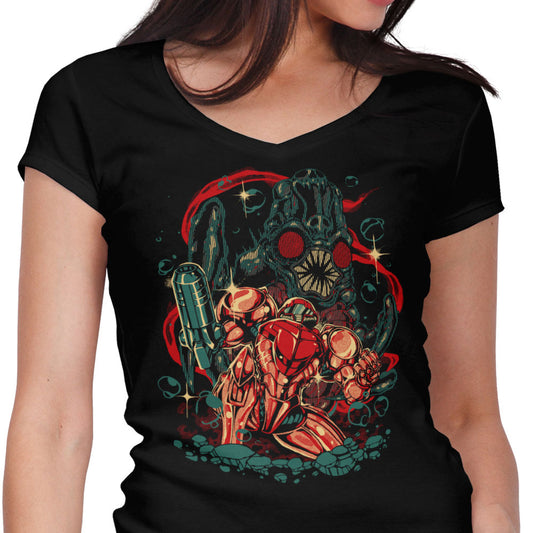 In the Depths - Women's V-Neck