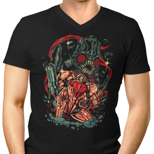 In the Depths - Men's V-Neck