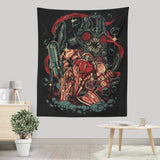 In the Depths - Wall Tapestry