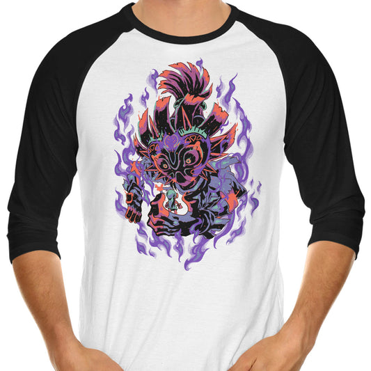 In the Hand of Madness - 3/4 Sleeve Raglan T-Shirt