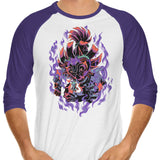 In the Hand of Madness - 3/4 Sleeve Raglan T-Shirt