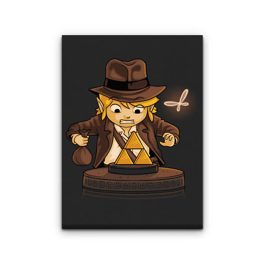 Indiana Link - Canvas Print