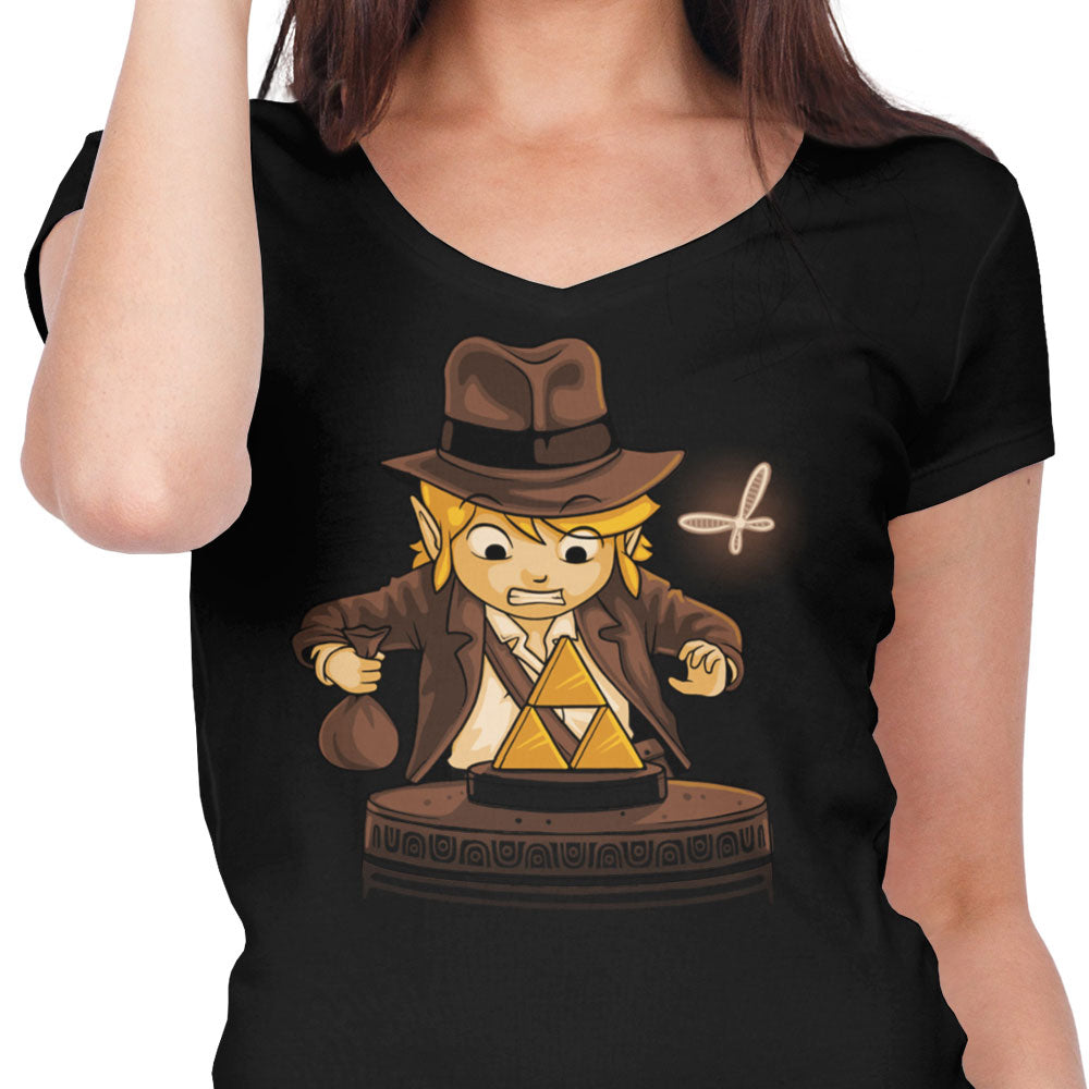 Indiana Link - Women's V-Neck