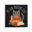 Indoor Cat - Canvas Print