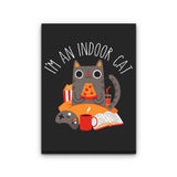 Indoor Cat - Canvas Print