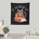 Indoor Cat - Wall Tapestry