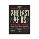 Infected Tour - Canvas Print