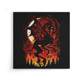 Infernal Flight - Canvas Print