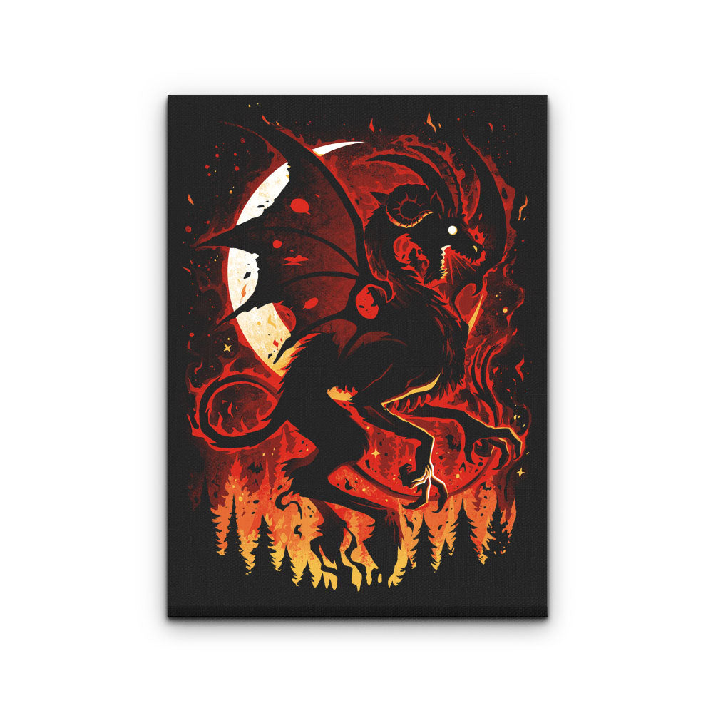 Infernal Flight - Canvas Print