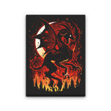 Infernal Flight - Canvas Print