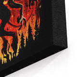 Infernal Flight - Canvas Print