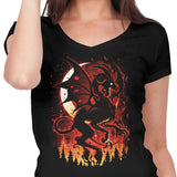 Infernal Flight - Women's V-Neck