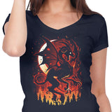 Infernal Flight - Women's V-Neck