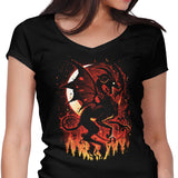 Infernal Flight - Women's V-Neck
