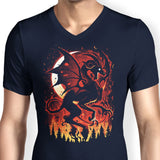 Infernal Flight - Men's V-Neck