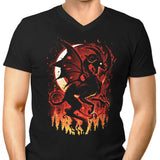 Infernal Flight - Men's V-Neck