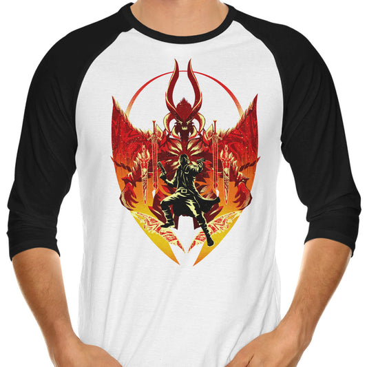 Infernal Heir - 3/4 Sleeve Raglan T-Shirt
