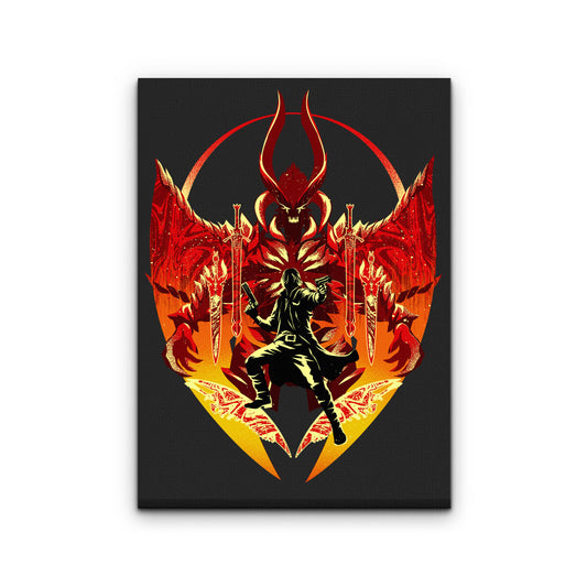 Infernal Heir - Canvas Print