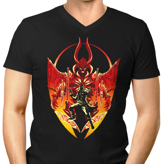 Infernal Heir - Men's V-Neck