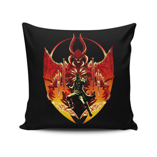 Infernal Heir - Throw Pillow