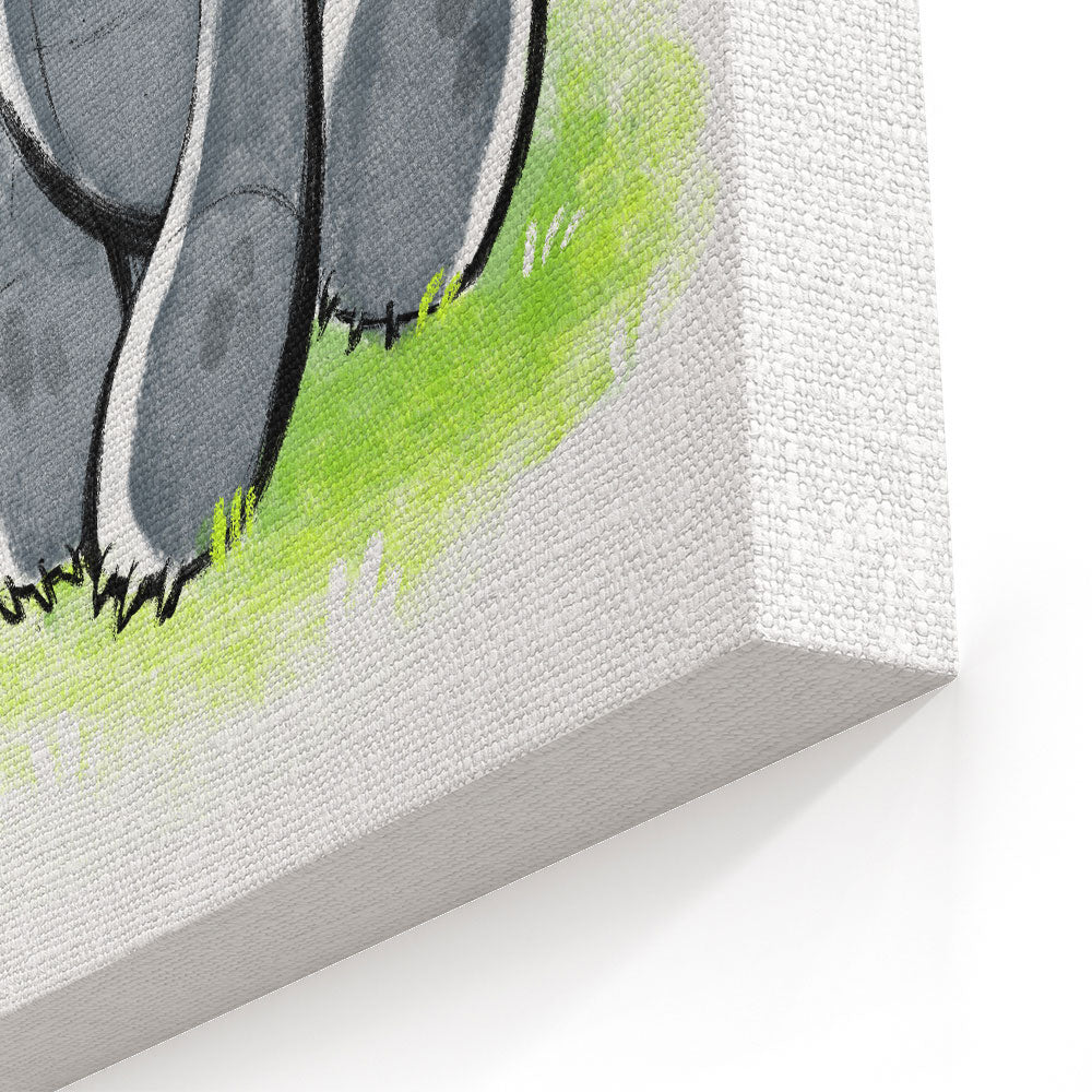 Inked Dragon - Canvas Print