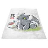 Inked Dragon - Fleece Blanket