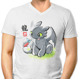 Inked Dragon - Men's V-Neck