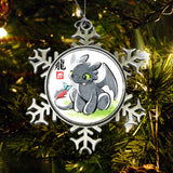 Inked Dragon - Ornament